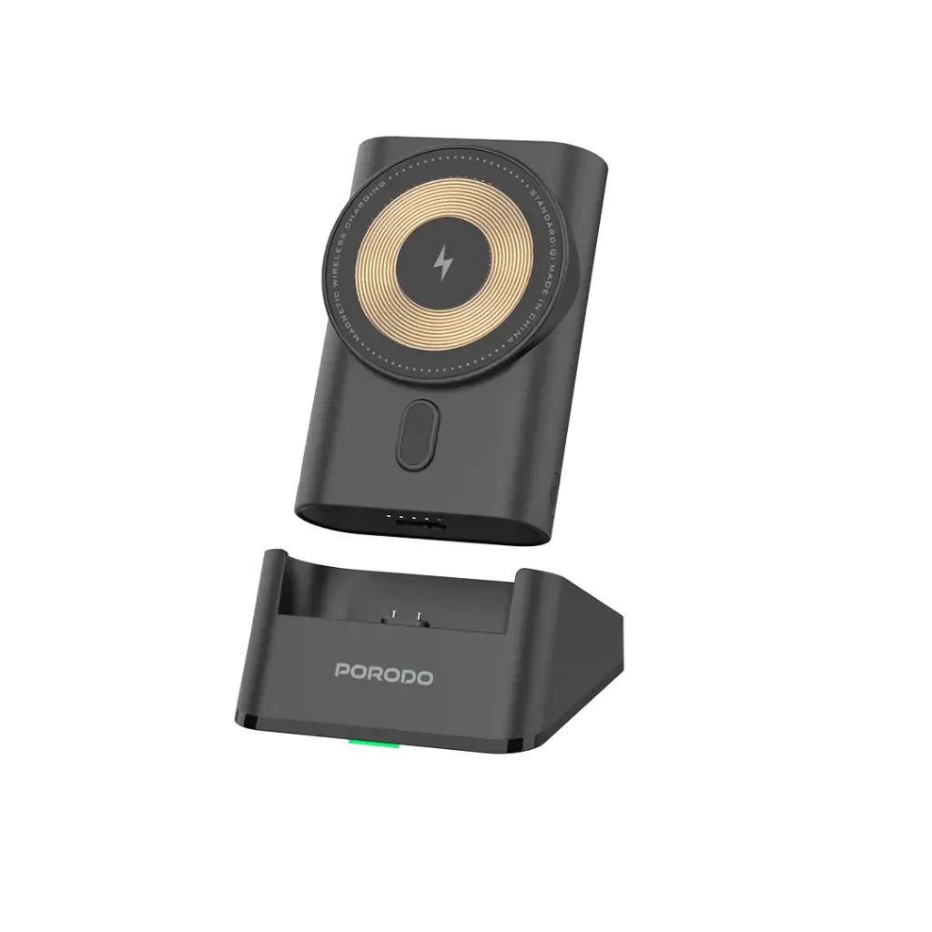 Porodo Wireless Magnetic Power Bank with Dock