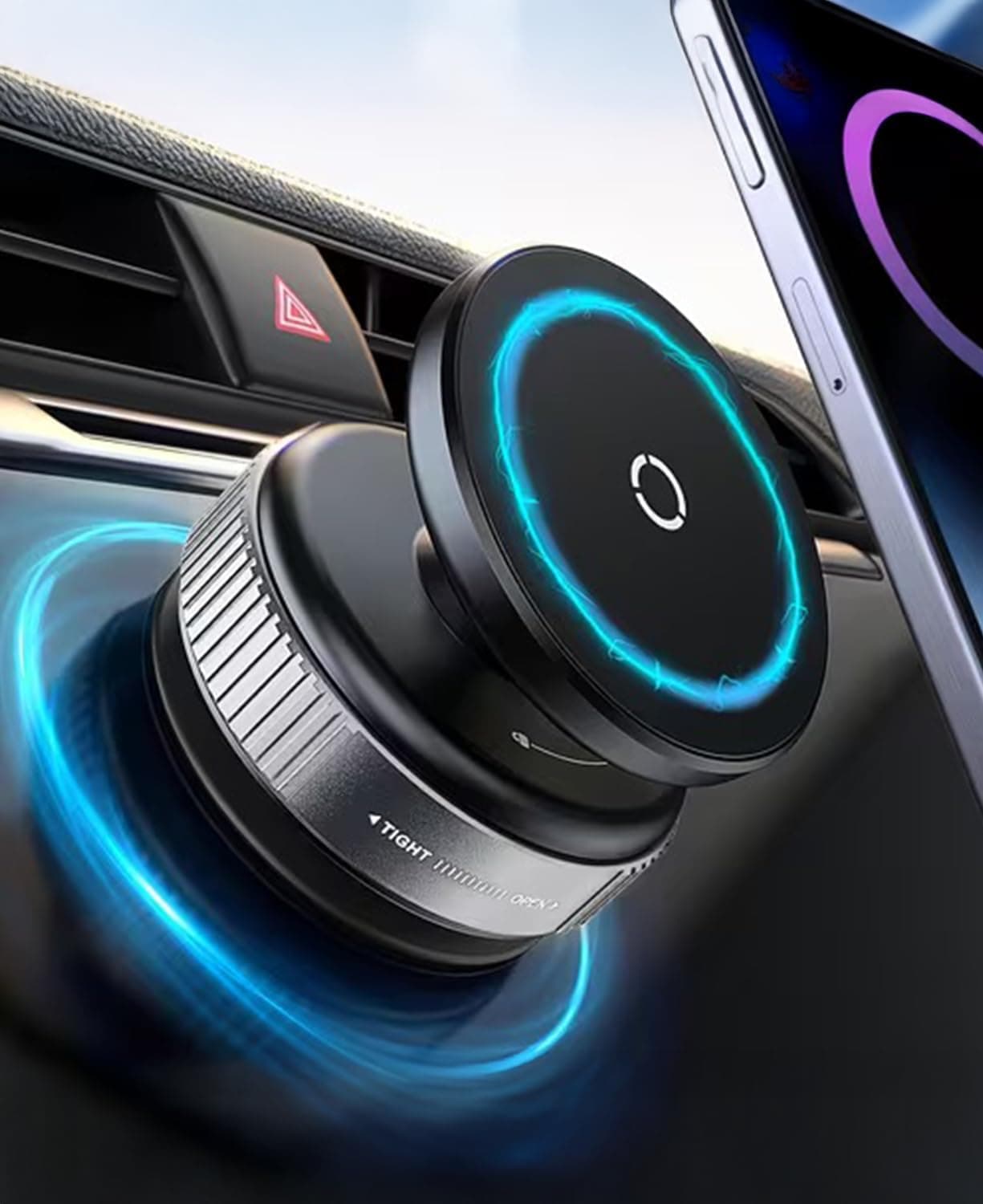 Magnetic Car Phone Holder 360° Rotation